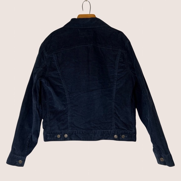 1960s big E Levi’s navy corduroy jacket - Picture 2 of 6
